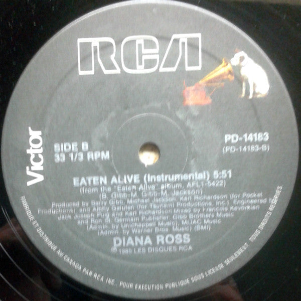 Diana Ross – Eaten Alive VinylPursuit.com