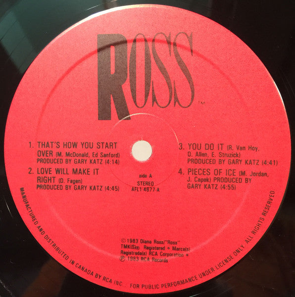 Diana Ross – Ross VinylPursuit.com