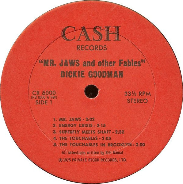 Dickie Goodman – Mr. Jaws And Other Fables By Dickie Goodman US Pressing VinylPursuit.com