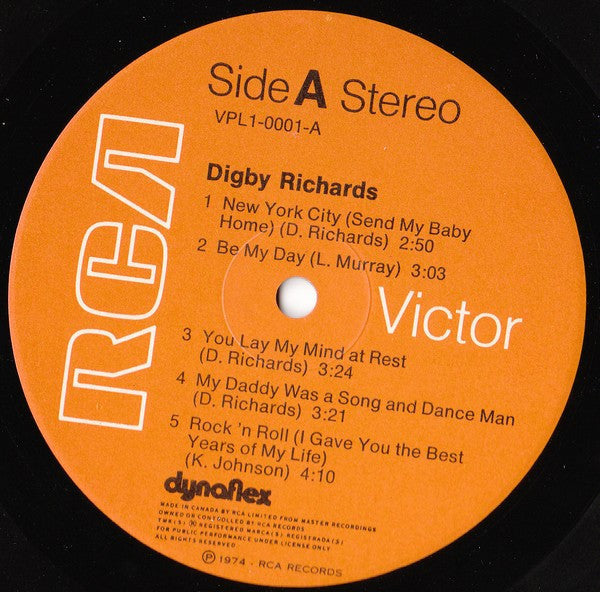 Digby Richards – Digby Richards VinylPursuit.com