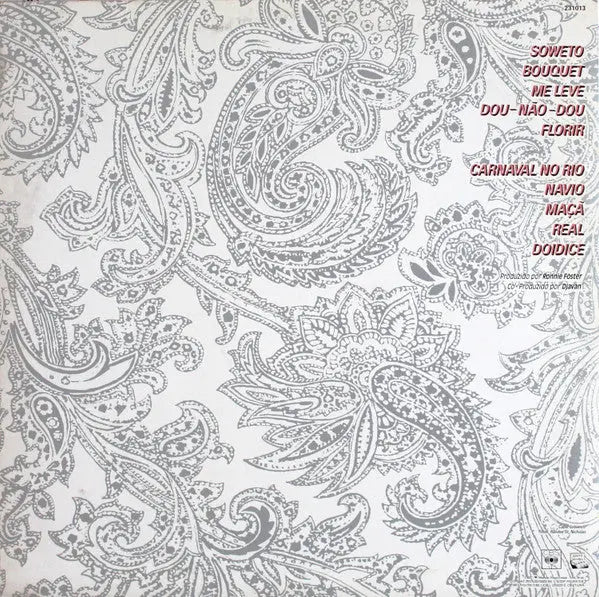 Djavan – Não É Azul Mas É Mar - 987 Brazilian Original Vinyl Pursuit Inc