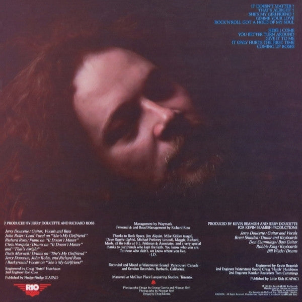 Doucette – Coming Up Roses - 1981 Original Vinyl Pursuit Inc