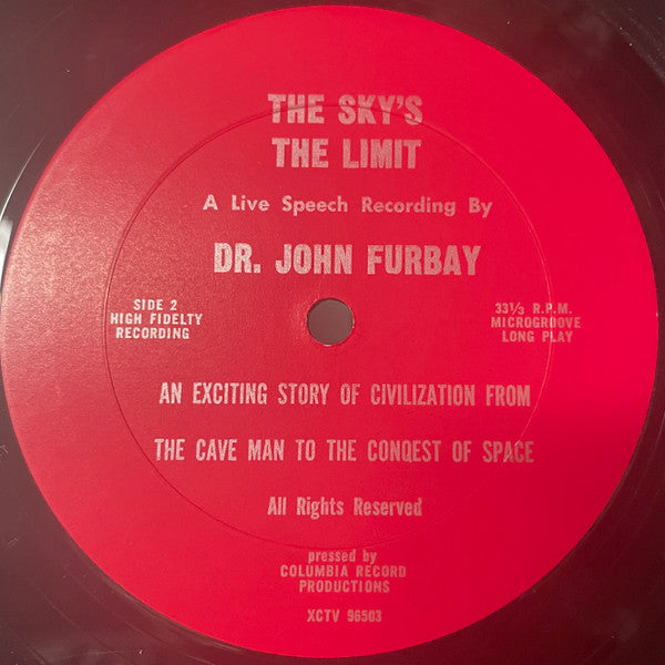 Dr John Furbay – The Sky's The Limit... 1964 US Pressing Vinyl Pursuit Inc