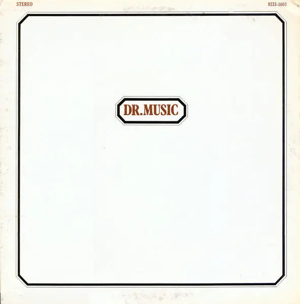 Dr. Music – Dr. Music - 1972 Original Vinyl Pursuit Inc