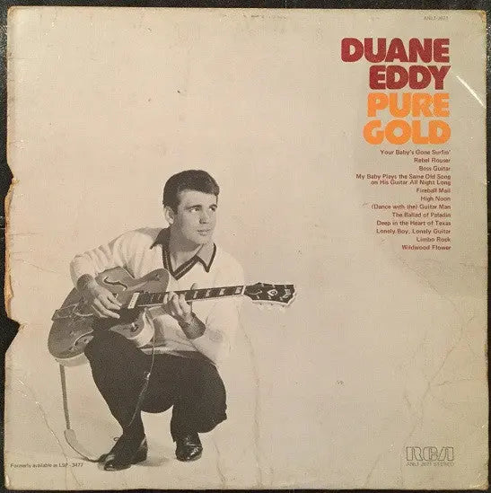 Duane Eddy – Pure Gold - 1978 Original Vinyl Pursuit Inc