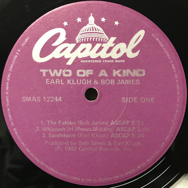 Earl Klugh And Bob James – Two Of A Kind VinylPursuit.com