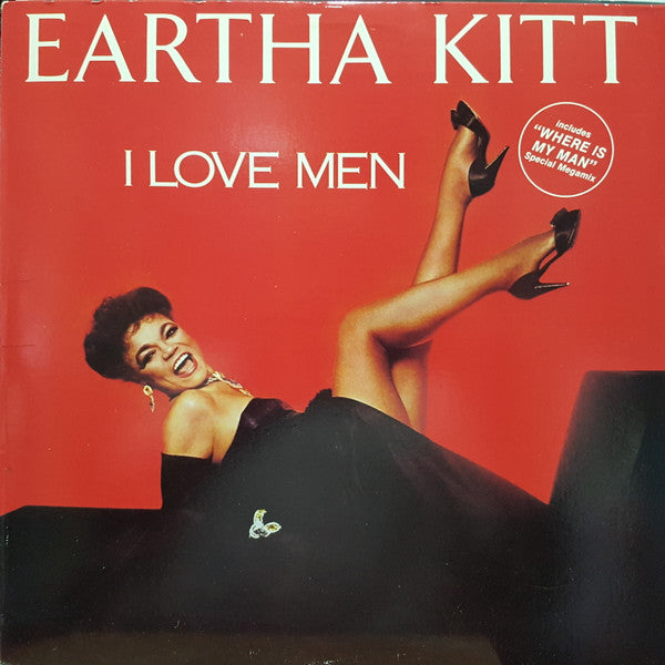 Eartha Kitt – I Love Men - 1984 Original Pressing Vinyl Pursuit Inc