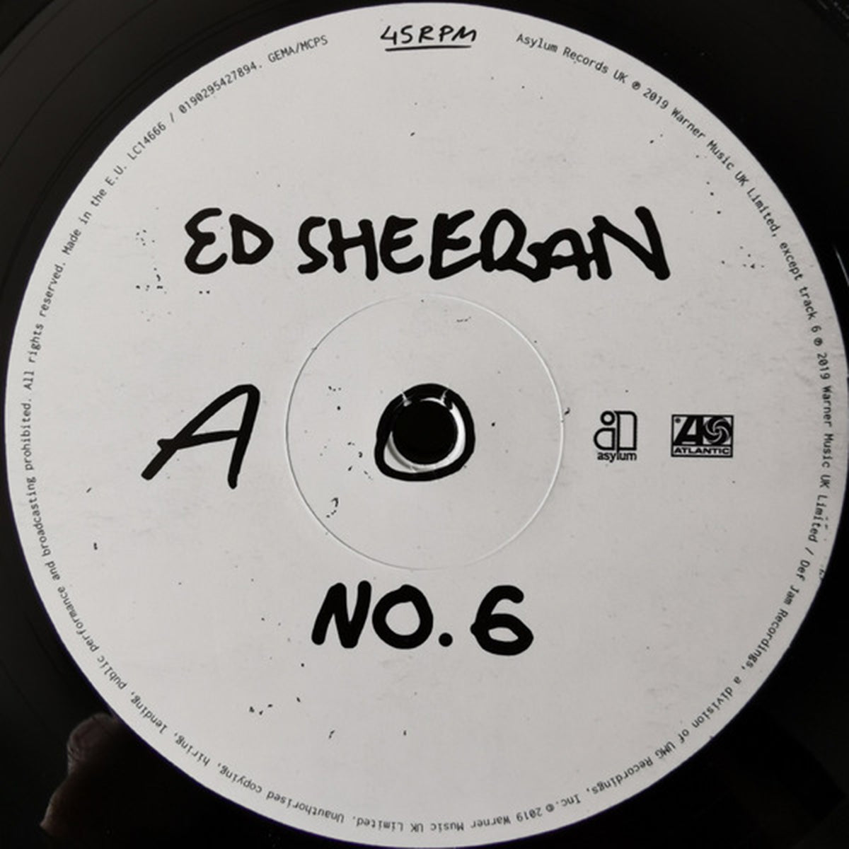 Ed Sheeran – No.6 Collaborations Project - Sealed VinylPursuit.com