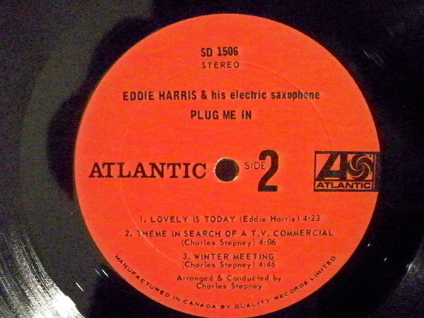 Eddie Harris – Plug Me In - 1968 Original Vinyl Pursuit Inc