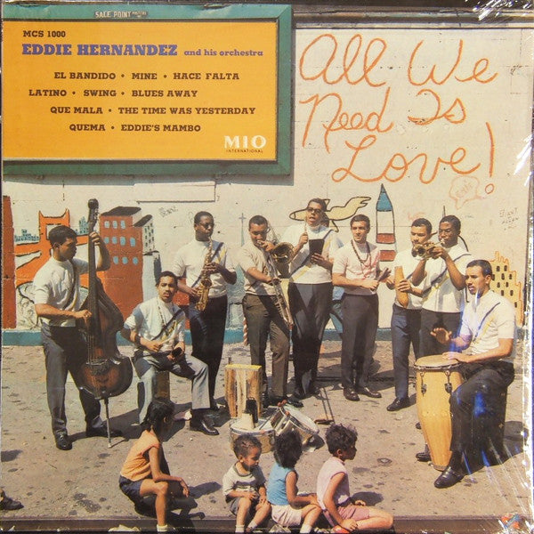 Eddie Hernandez And His Orchestra – All We Need Is Love - 1968 US Pressing, RARE Vinyl Pursuit Inc