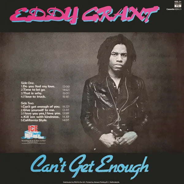 Eddy Grant – Can't Get Enough - 1981 UK Original Vinyl Pursuit Inc