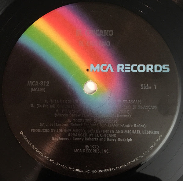 El Chicano – El Chicano US Pressing - 1973 Original Pressing Vinyl Pursuit Inc