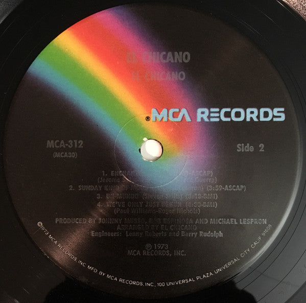 El Chicano – El Chicano US Pressing - 1973 Original Pressing Vinyl Pursuit Inc