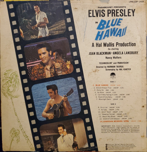 Elvis Presley – Blue Hawaii VinylPursuit.com