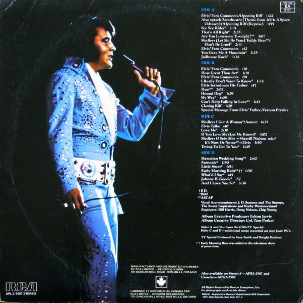 Elvis Presley – Elvis In Concert - 1977 VinylPursuit.com