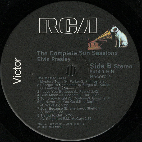 Elvis Presley – The Complete Sun Sessions US Pressing VinylPursuit.com