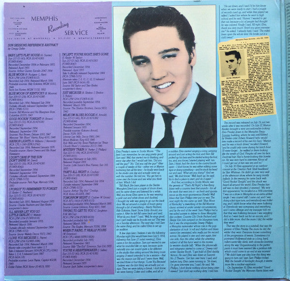 Elvis Presley – The Complete Sun Sessions US Pressing VinylPursuit.com