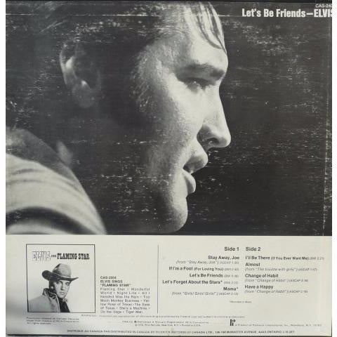 Elvis – Let's Be Friends VinylPursuit.com