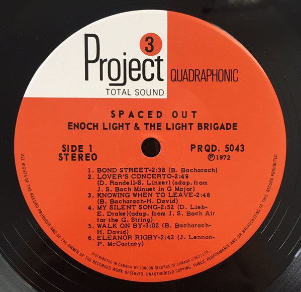 Enoch Light And The Light Brigade – Enoch Light Presents Spaced Out VinylPursuit.com