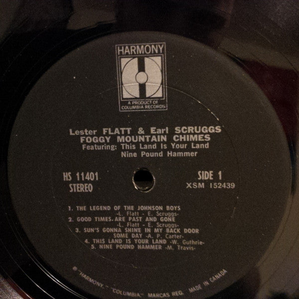 Flatt and Scruggs – Foggy Mountain Chimes - 1970 Original! Vinyl Pursuit Inc