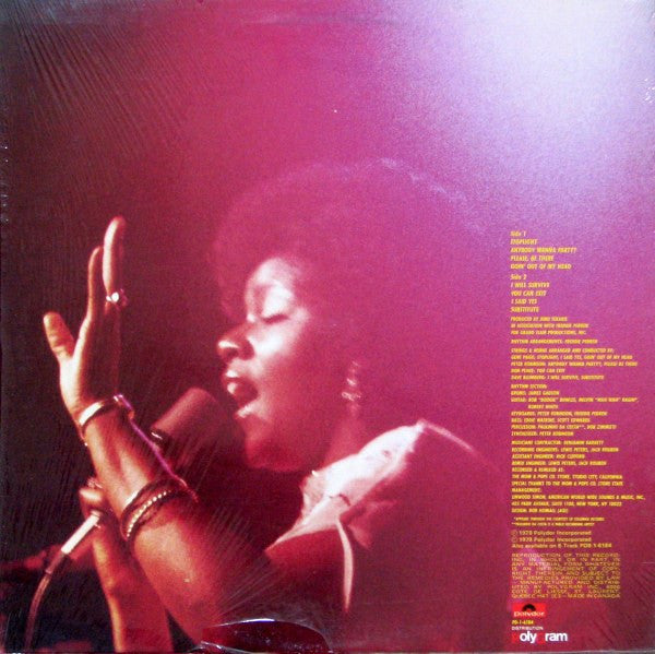 Gloria Gaynor – Love Tracks -  1978 Original Pressing Vinyl Pursuit Inc
