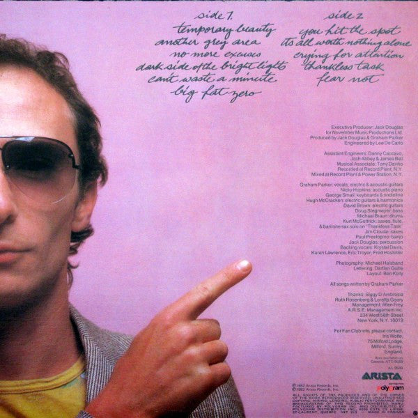 Graham Parker – Another Grey Area VinylPursuit.com
