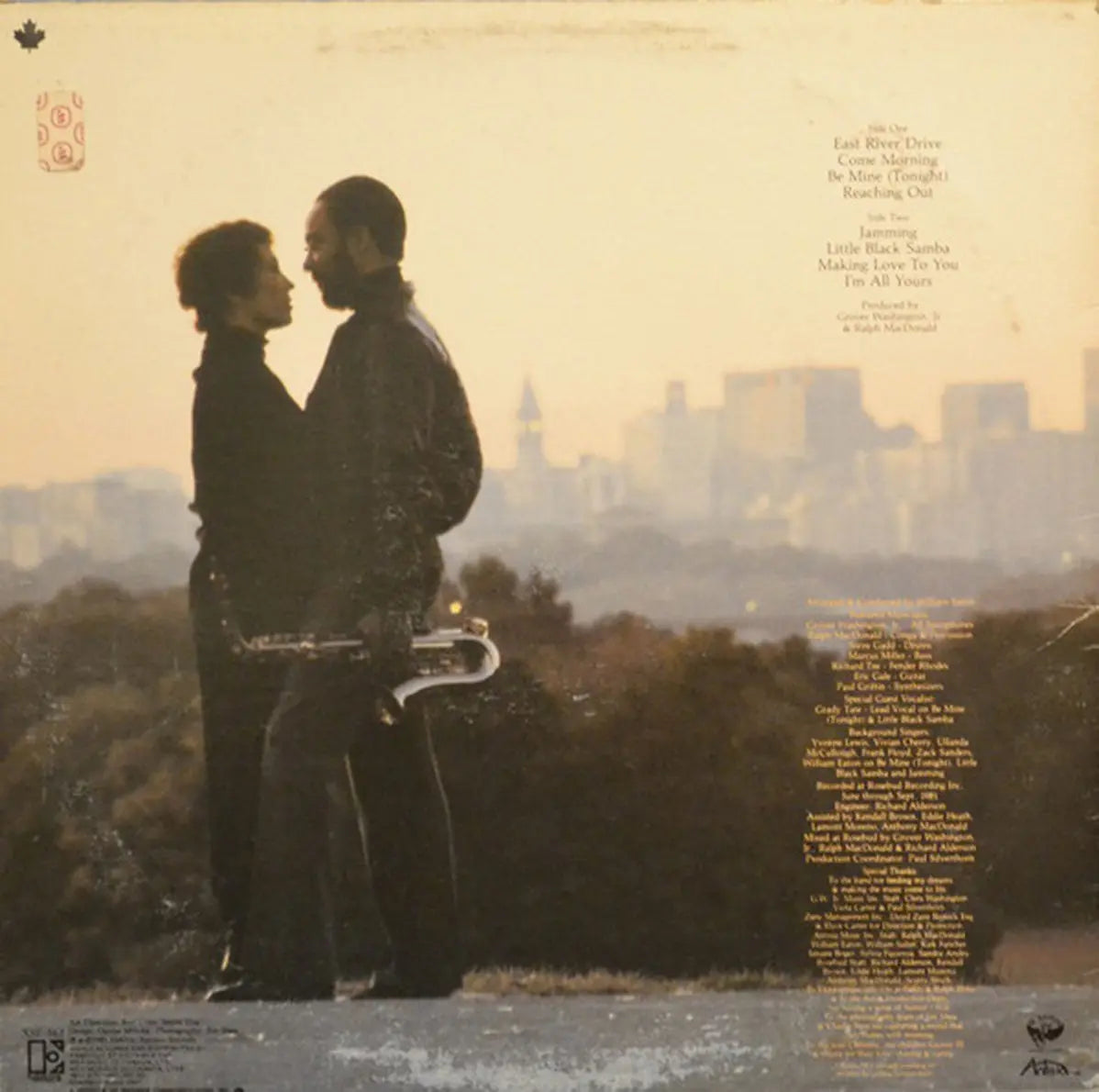 Grover Washington Jr  – Come Morning - 1981 Pressing VinylPursuit.com