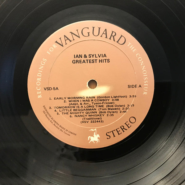 Ian & Sylvia – Greatest Hits Vinyl Pursuit Inc