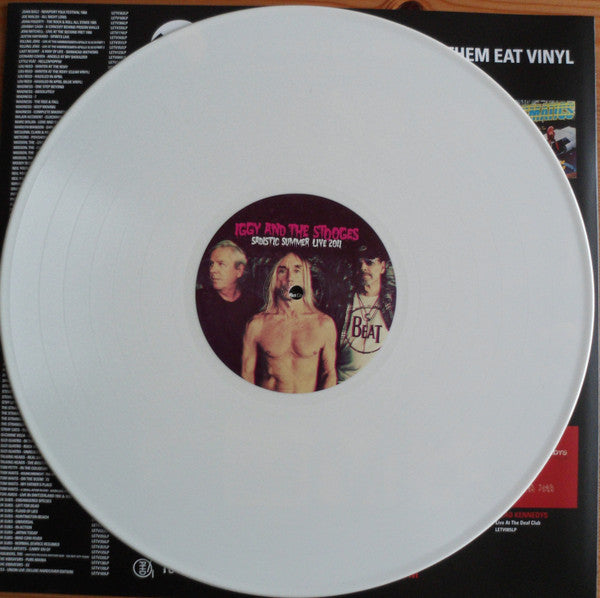 Iggy And The Stooges – Sadistic Summer Live 2011 - UK Pressing, White Vinyl - Sealed! Vinyl Pursuit Inc