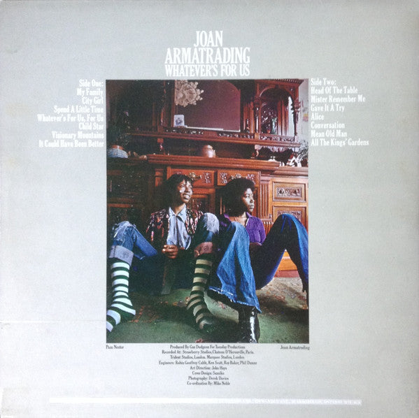 Joan Armatrading – Whatever's For Us Vinyl Pursuit Inc