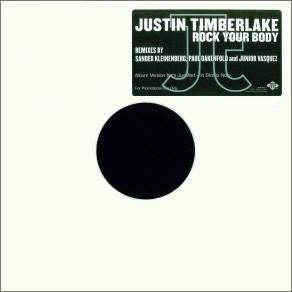 Justin Timberlake – Rock Your Body - US Original Promo Pressing Vinyl Pursuit Inc