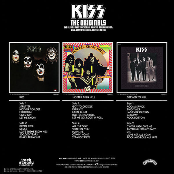 Kiss – The Originals - 1976 Original! – Vinyl Pursuit Inc