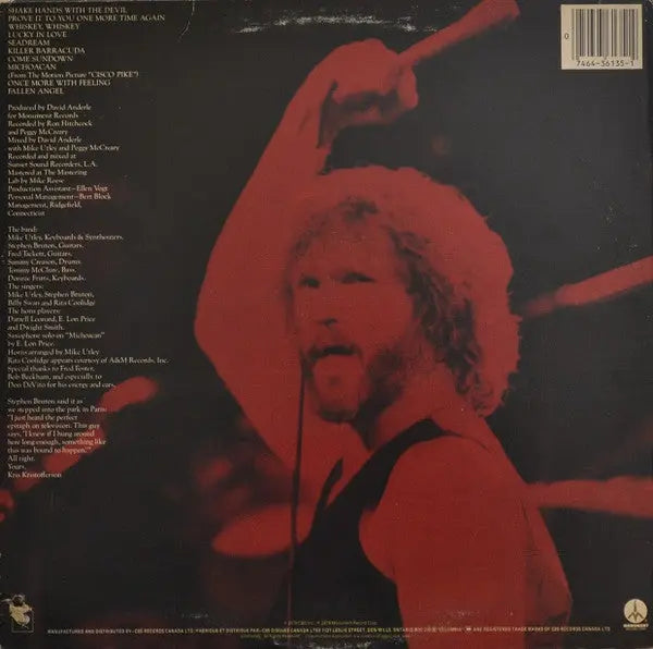 Kris Kristofferson – Shake Hands With The Devil Vinyl Pursuit Inc