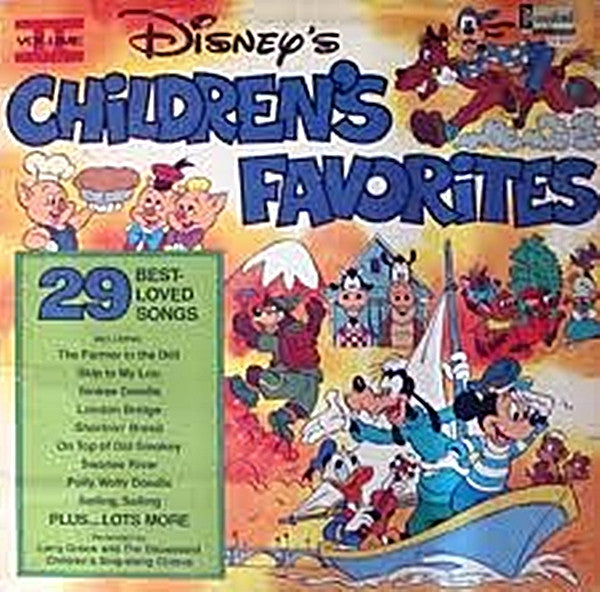 The Disneyland Children's Sing-Along Chorus – Disney's Children's Favorites Volume II -  1980 Pressing in Shrinkwrap! Vinyl Pursuit Inc