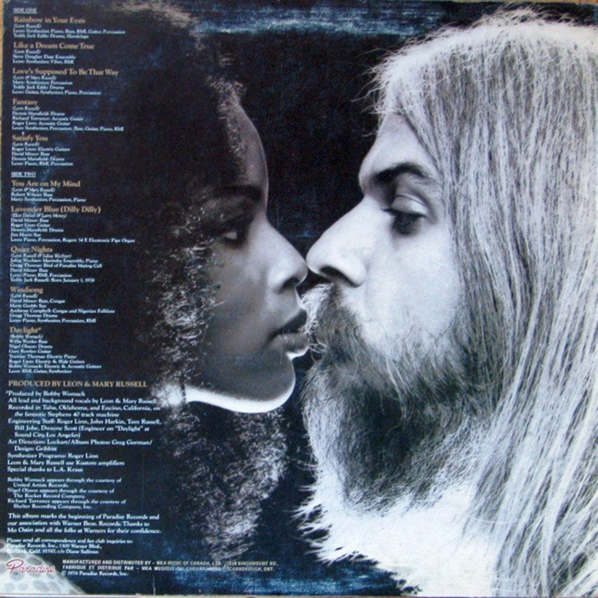 Leon & Mary Russell – Wedding Album - 1976 VinylPursuit.com