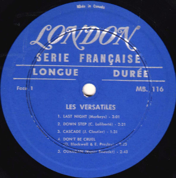 Les Versatiles – Les Versatiles VinylPursuit.com