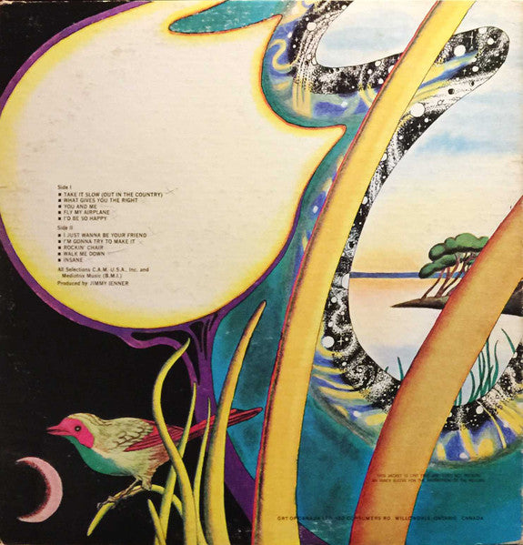 Lighthouse – Thoughts Of Movin' On - 1971 Original Pressing Vinyl Pursuit Inc