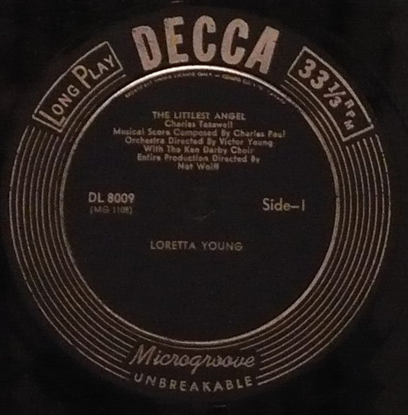 Loretta Young / Gregory Peck – The Littlest Angel / Lullaby Of Christmas VinylPursuit.com