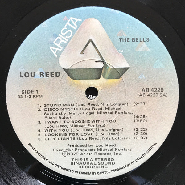 Lou Reed – The Bells - 1979 Original! VinylPursuit.com