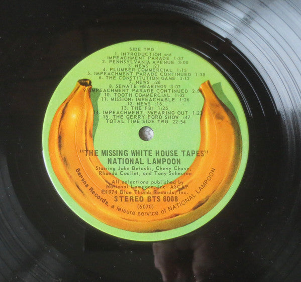 National Lampoon – The Missing White House Tapes - 1974 Original US Pressing Vinyl Pursuit Inc
