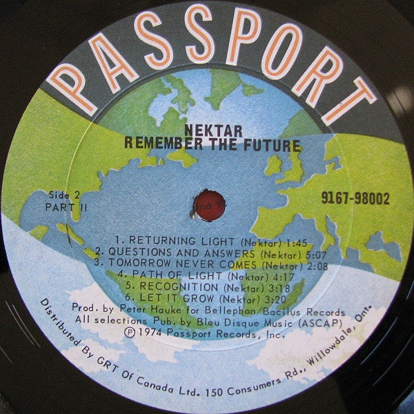 Nektar – Remember The Future -  1974 Original Pressing! VinylPursuit.com