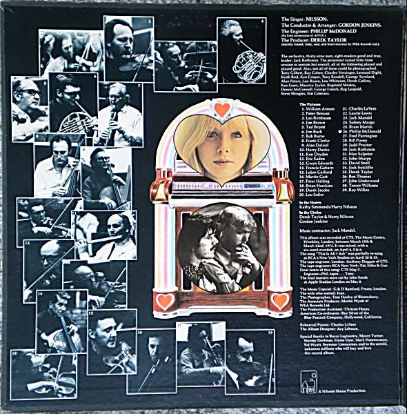 Nilsson – A Little Touch Of Schmilsson In The Night VinylPursuit.com