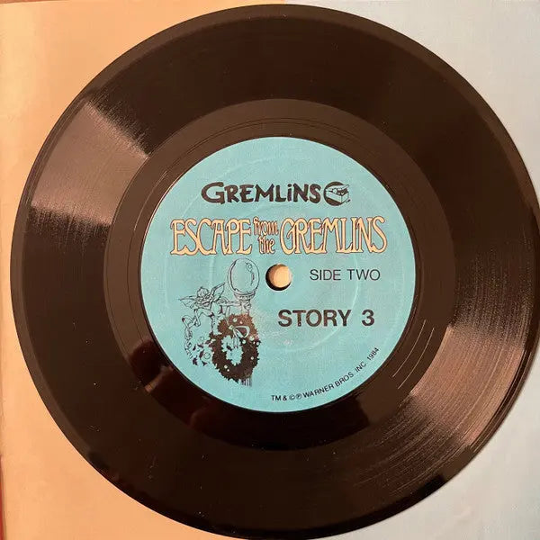 Gremlins™- Escape From The Gremlins - 7" Single 1984 US Original Vinyl Pursuit Inc