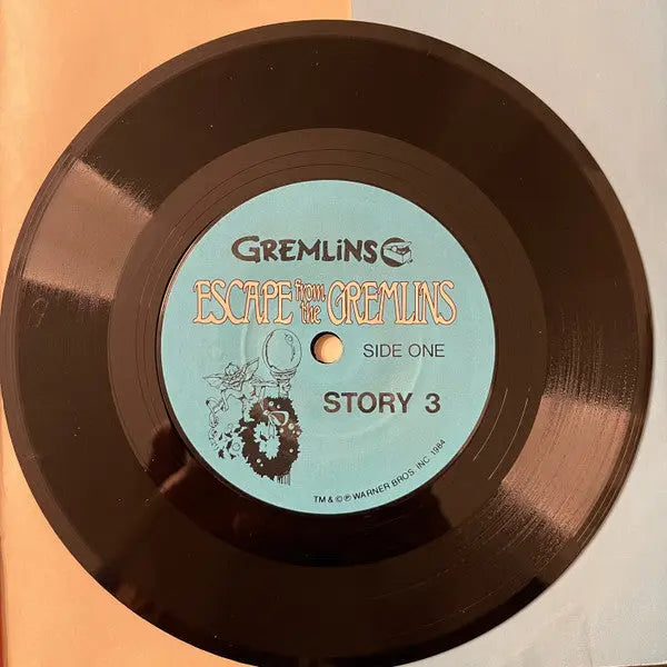 Gremlins™- Escape From The Gremlins - 7" Single 1984 US Original Vinyl Pursuit Inc
