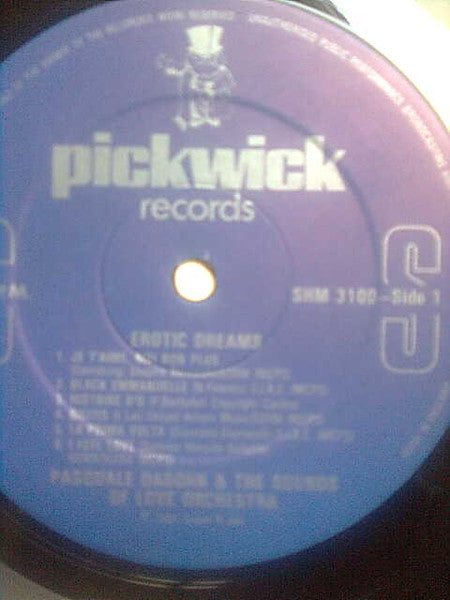 Pasquale Dagorn And The Sounds Of Love Orchestra – Erotic Dreams UK Pressing VinylPursuit.com