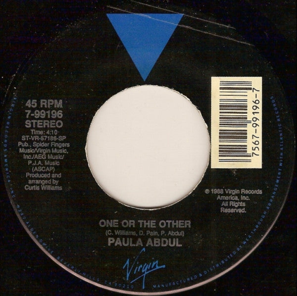 Paula Abdul – Cold Hearted US Pressing VinylPursuit.com