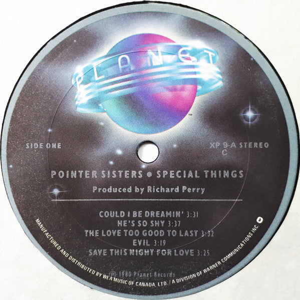 Pointer Sisters – Special Things VinylPursuit.com