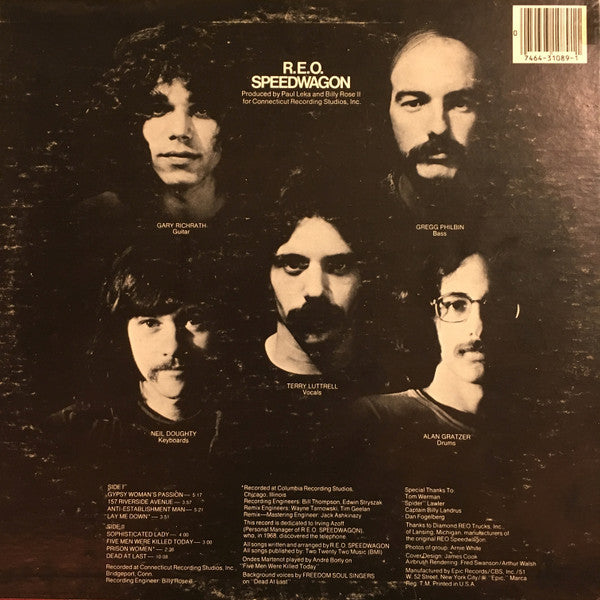 R.E.O. Speedwagon – R.E.O. Speedwagon VinylPursuit.com