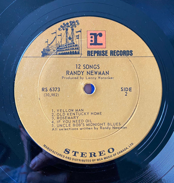 Randy Newman 12 Songs Vinyl Pursuit Inc