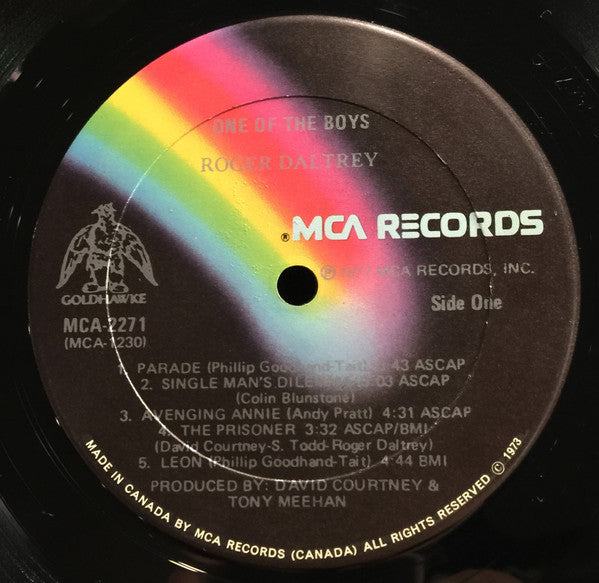 Roger Daltrey – One Of The Boys - 1977 VinylPursuit.com